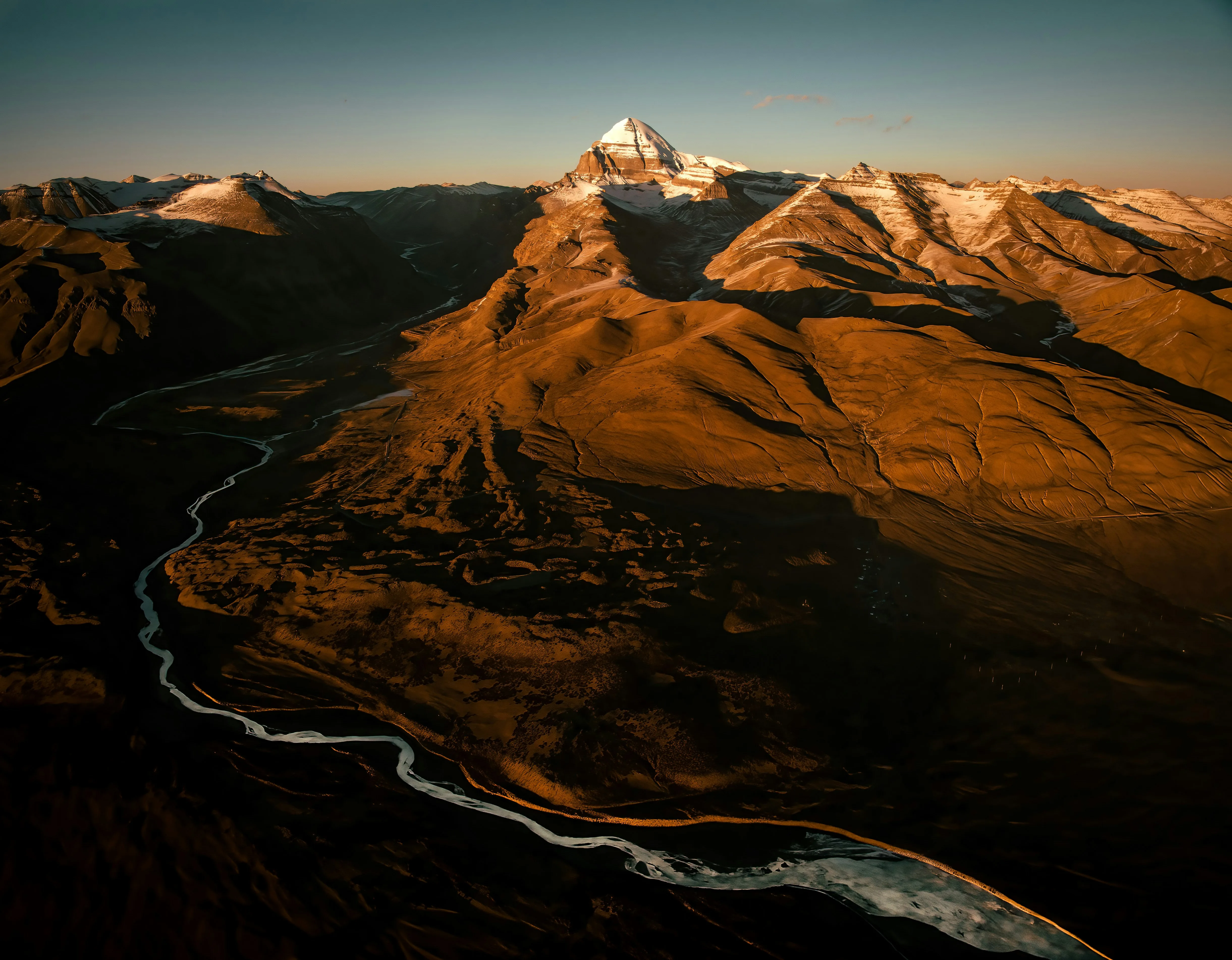 Mount Kailash Aerial Darshan View